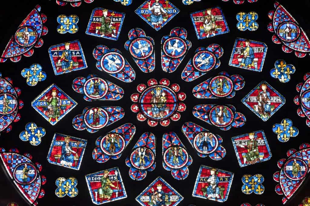 Chartres - rose window